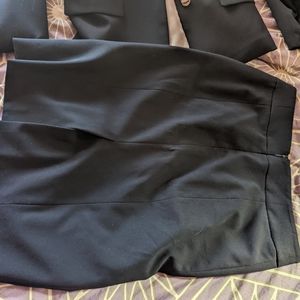 Navy women's Calvin Klein work suit